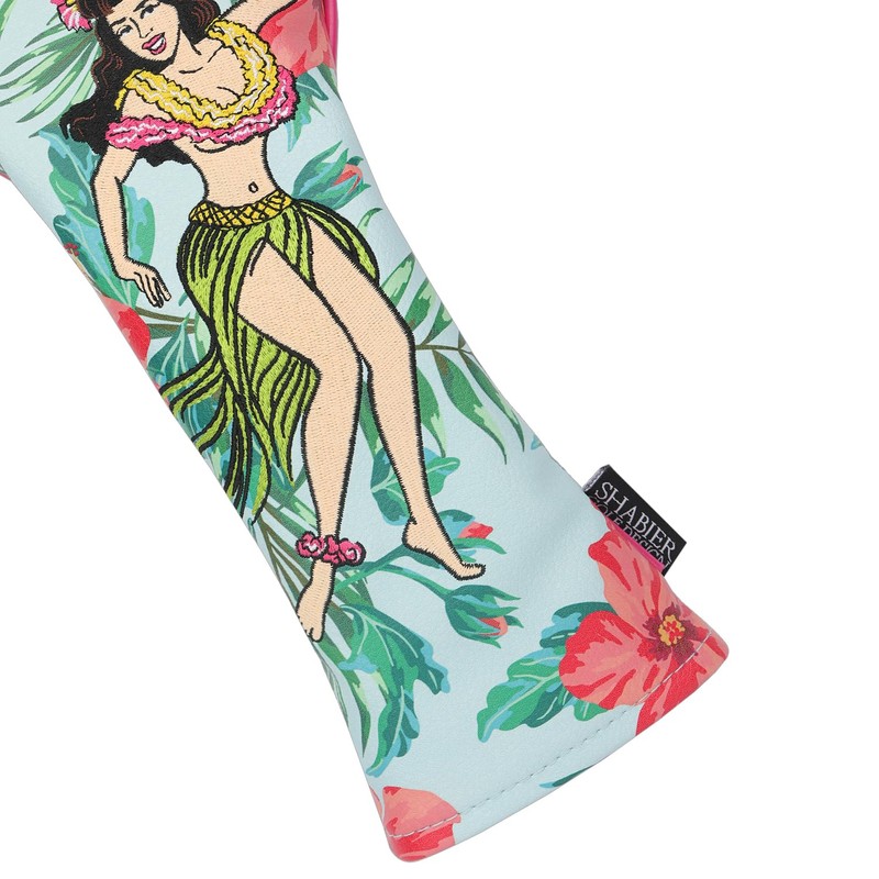 SHABIER Golf Hybird Headcover with Hawaiian Girl Design for Golf
