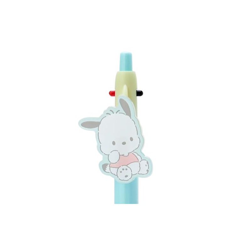 Sanrio 555533 Pochacco 2-Color Ballpoint Pen & Mechanical Pencil (Plush
