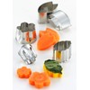 Yoshikawa YJ2790 Vegetable Cutter, Cherry Blossom Cutter, 5-piece Set, Cooking