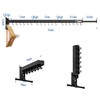 LIENAHU Clothes Drying Rack Wall Mounted(can fold Upward),Laundry Drying Rack,Laundry