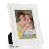 Axeman Vintage Picture Frames 4x6 White | Antique 4 x