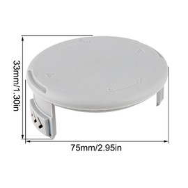 4Pcs Trimmer Spool Caps, Replacement Spool Cover Caps, Compatible with Ryobi One+ AC14RL3A and Ryobi AC14HCA One+ Cordless Trimmer