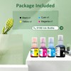 Nalifystic D180 Ink Refill Bottles BK/C/M/Y Compatible Replacements for Brother