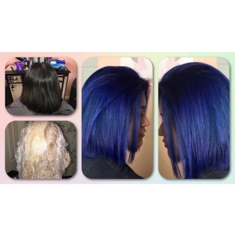 Hidracolor Rbl Tinte Profesional Semipermanente Fantasía Gama Azul 90g