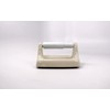 Tenedos Glazed Ceramic Bathroom Toilet Paper Holder Accessory (Bone Almond)