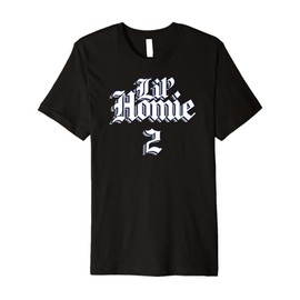 LIL HOMIE 2 Funny Twin Matching Outfits Identical Twin Premium T-Shirt