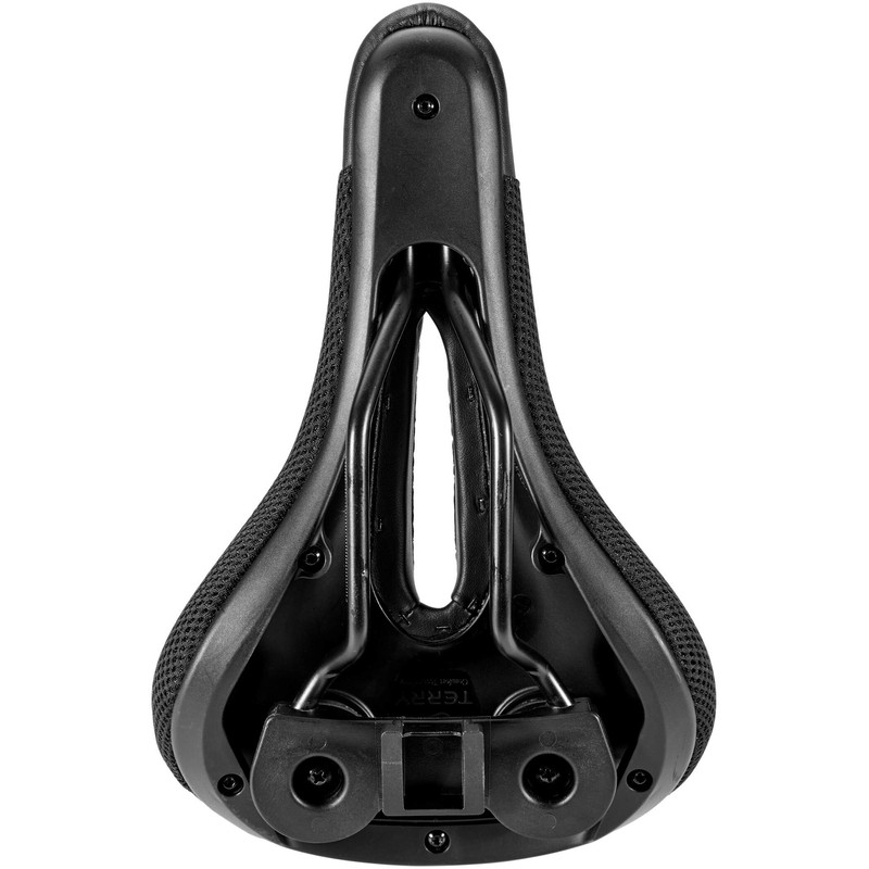 Terry Fisio ClimaVent Gel Men Saddle with Light FeC Steel