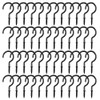 xiaozhenjida 50 Pcs Screw-in Ceiling Hooks Screw Hooks Cup Hooks