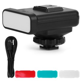 Ordro SL‑20 Camera Micro LED Fill Light Fashionable Colorful Lampshade for Shooting Videos