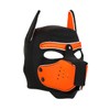 QUYUWOWO Neoprene Puppy Face Muzzle Dog Removable Full Head Hood