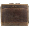 Greenburry Vintage Manager Document Case Laptop Leather, brown