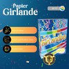 Nico Europe® Pack of 5 Garlands, Multi-Colour, 4 m Long