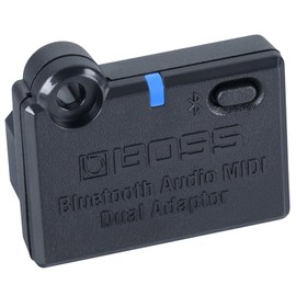 Boss BT Dual Bluetooth Audio MIDI Adapter with Keepdrum String Winder