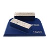 ACTINTOOL Double 12mm Thick Bar Segment Diamond Grinding Disc for