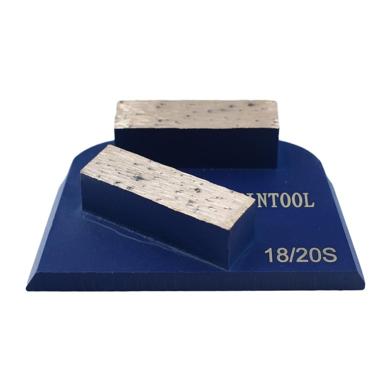 ACTINTOOL Double 12mm Thick Bar Segment Diamond Grinding Disc for