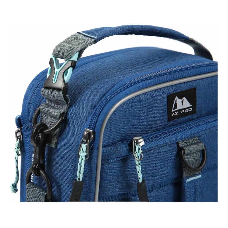 AZpro Lonchera Expandible Botella 650ml 2 Toppers Icepack Azpro