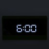 LED Digital Alarm Clock Silent Smart Temperature Date Luminous LargeScreen