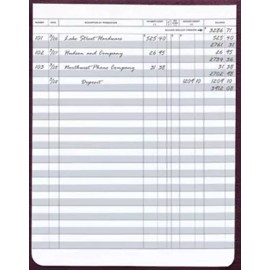Unbranded Secretary Deskbook Check Register 1 register