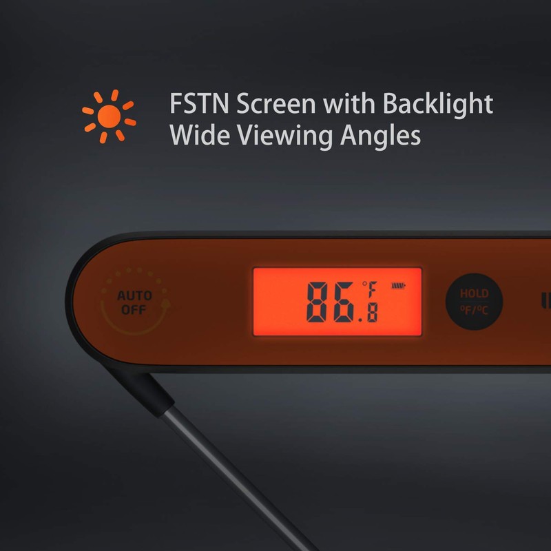 Inkbird Digital Meat Thermometer IHT-1P, Waterproof Instant Read Food Probe