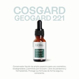 Conservador Cosmético Cosgard 30 ml | Amplio Espectro Antimicrobiano | Ecocert Biodegradable | pH 4-6 Sin Parabenos ni Formaldehído