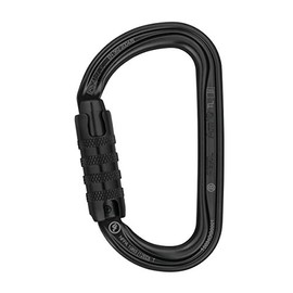 Petzl Erwachsene Karabiner Am'D Triact-Lock, Schwarz