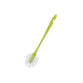 Rival Vase and Bottle Brush, Lime-Green