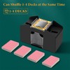 AOZBZ Automatic Card Shuffler Machine, 4 Deck Card Mixer Shuffler