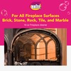 Quick ‘n Brite Fireplace Gel Cleaner for Brick, Stone, Rock,