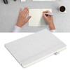 A5 Lined Notebook Portable PU Leather Hardcover Notebook with Elastic