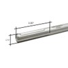 Superior Steel SC8912 1 Inch Flat SDS MAX Hammer Steel