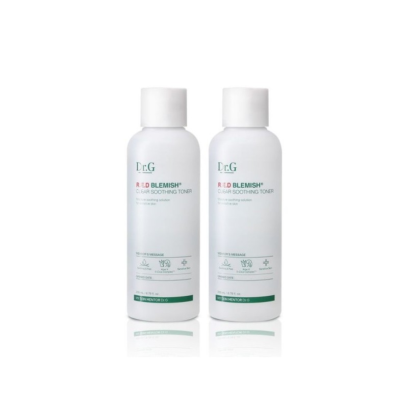 1+1 Dr.G Red Blemish Soothing Toner 200ml / 1+1닥터지 레드