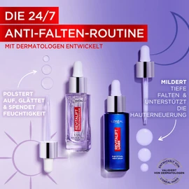 L'Oréal Paris Facial Care Set with Revitalift Filler Anti-Wrinkle Serum with Hyaluronic Acid and Vitamin C and Revitalift Laser Anti-Wrinkle Night Serum with Vitamin A, Nourishing Oil & Hyaluronic Acid