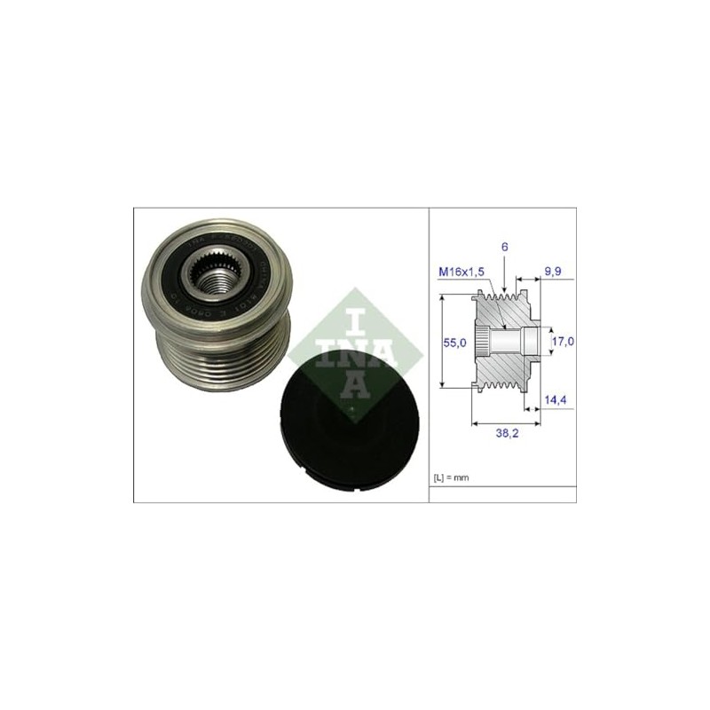 INA 535 0216 10 Generator Freewheel