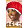 DONNA Smooth Satin Bonnet, Soft Elastic Band Sleep Cap for