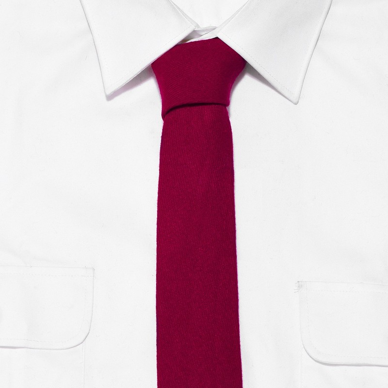 DonDon Men's Tie 6 cm Cotton Plain Checked and Polka