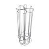 Coffee Pod Holder Tower Stand Rack Revolving Rotating 28 Capsules