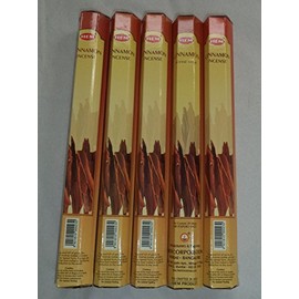 HEM Cinnamon 100 Incense Sticks (5 x 20 stick packs)