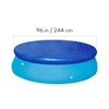 Housoutil Pool Cover Round 8ft Dust Rain Protection Fit for
