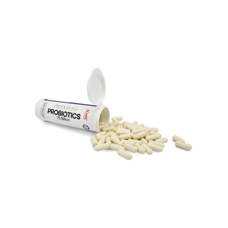 Hiwell 하이웰 프리미엄 프로바이오틱(유산균) 750억이상 60캡슐(베지캡슐) 2통 Highwell Premium Probiotics