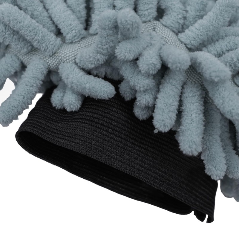JVL Microfibre Cleaning Hand Mitt, Reusable Dusting & Polishing Glove