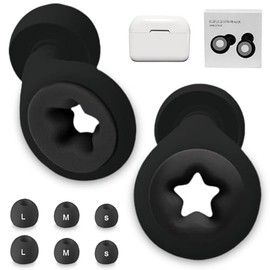 Tapones de oídos para dormir,Reducción de ruido súper cómoda,tapones para los oídos lavables festivales, eventos en directo, músicos, DJ y vida noctur