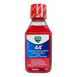 Vick 44 jarabe sabor cereza 1 frasco 120mL