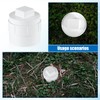 4" PVC Sewer Cleanout Adapter with Plug Pipe Fitting, DWV