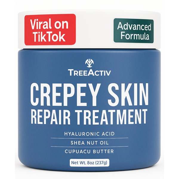 TreeActiv Crepey Skin Repair Treatment Original Formula, 8 fl oz,