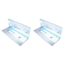 Universal Adjustable Radiator Brackets 2 Pack Galvanized Steel