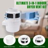 Upgraded Version - VIWINVELA 3 IN 1 Indoor Dryer Vent