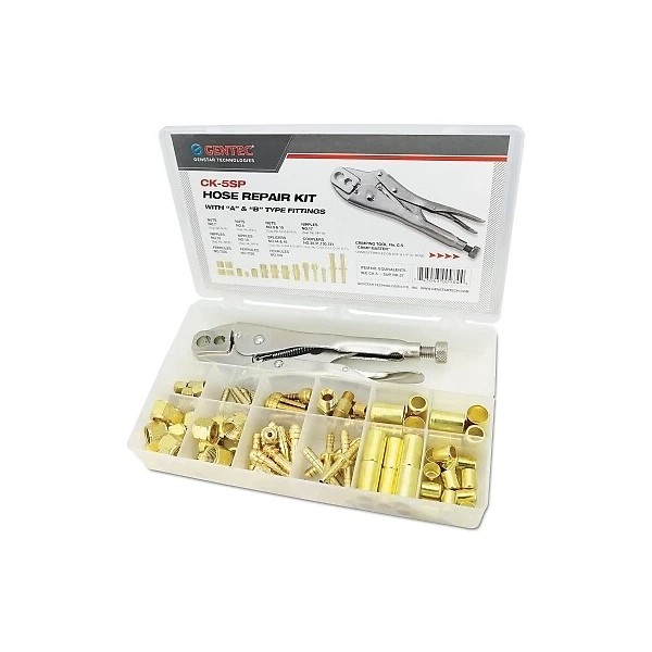 Gentec Ck-5sp Hose Repair Kits Includes Splicers Crimping Tool Couplers