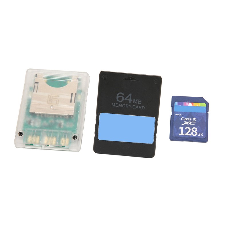 Game Card Adapter Universal for MX4SIO Reader with 128G Storage