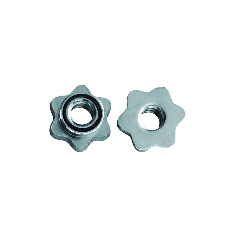Tunturi Weight Clasps, Screw Caps, Barbell Clasps, 30 mm, Pack