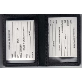 Miami-Dade Police (Florida) Bureau Commander Badge & Dual ID Cards Wallet